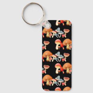 Chaveiro Fila de Cute Mushroom Fungi Lover Mycology