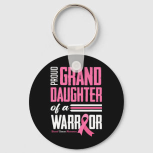 Chaveiro Filha Orgulhosa De Um Cancer De Mama Do Guerreiro