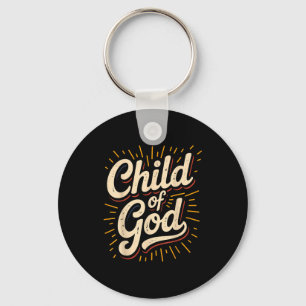 Chaveiro Filho Da Fé Cristã De Deus
