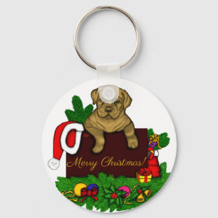 Chaveiro Filhote de cachorro do XMas