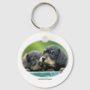 Chaveiro Filhotes de cachorro 9W027D-093 do Dachshund
