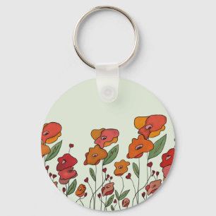 Chaveiro filigranes Mohnfeld