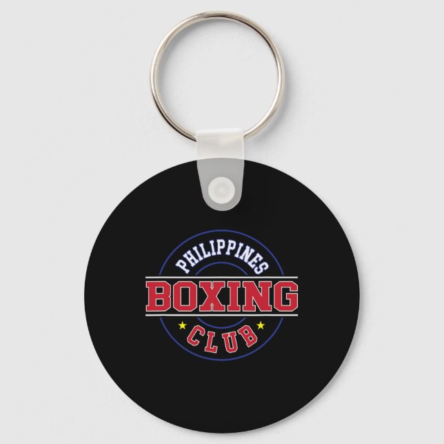 Chaveiro Filipinas Boxer Club Gym Boxer Filipino Pinoy P (Frente)