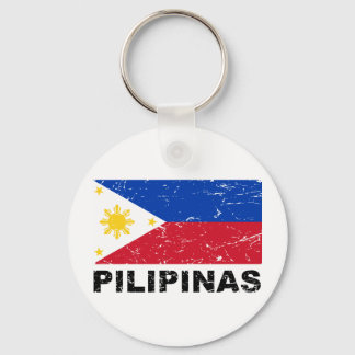 Chaveiro Filipinas Flag Vintage