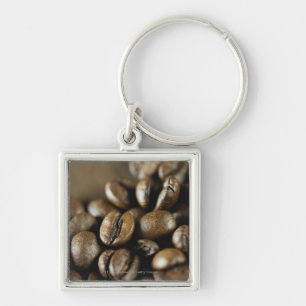 Chaveiro Fim-acima de feijões de café