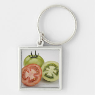 Chaveiro Fim-acima de três tomates