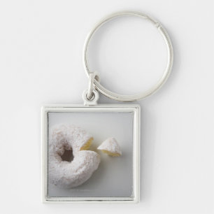 Chaveiro Fim-acima de um bolo