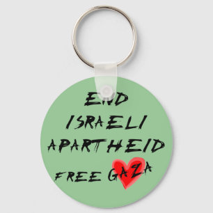 Chaveiro Fim do Apartheid Israelita em Gaza