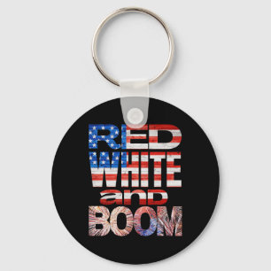 Chaveiro Finale Do Quarto De Julho, Red White E Boom Firewo