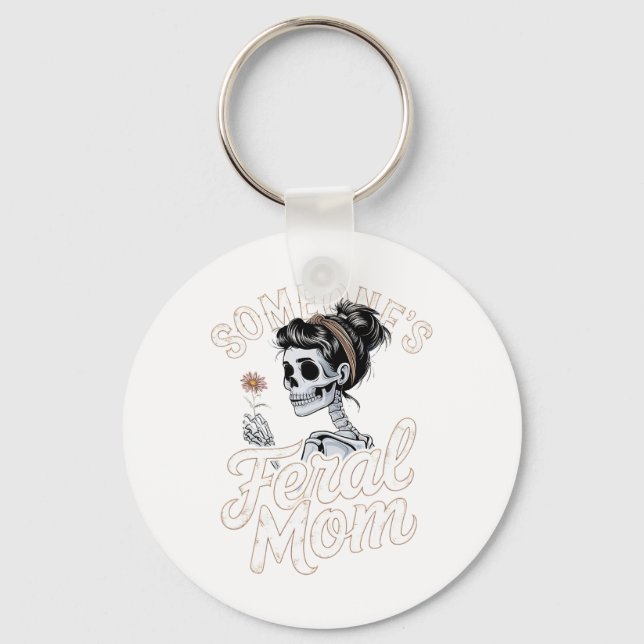 Chaveiro Fingir que sou Abraham Lincoln Halloween Patriotic (Frente)