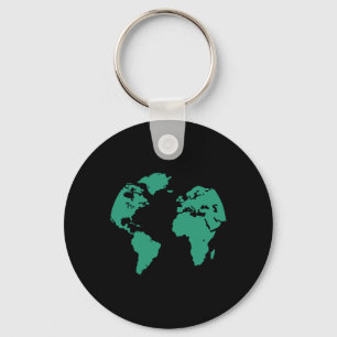 Chaveiro Fingir que sou o Planeta Terra Meninos Preguiçosos