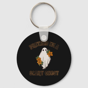 Chaveiro Fingir que sou um fantasma assustador de Halloween