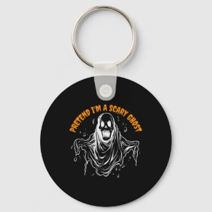 Chaveiro Fingir que sou um fantasma assustador de Halloween