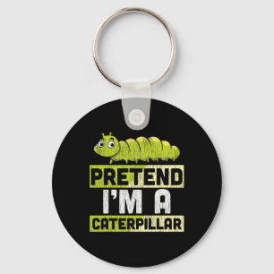 Chaveiro Fingir que sou uma fantasia de Halloween para adul