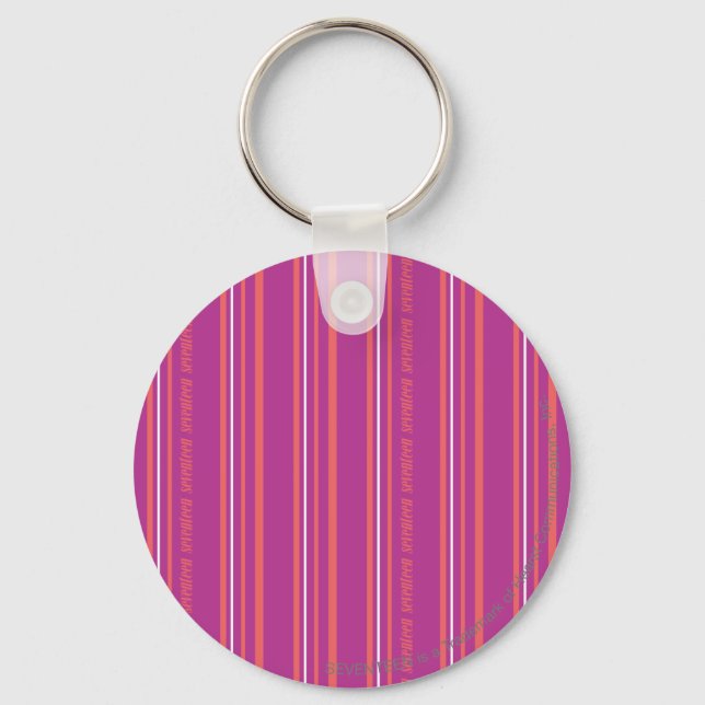 Chaveiro Fino Stripes Roxo (Frente)