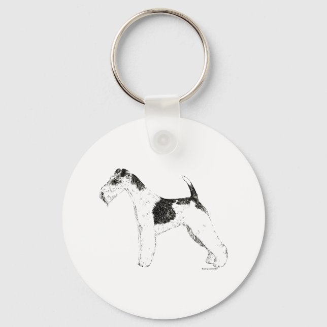 Chaveiro Fio Fox Terrier (Frente)