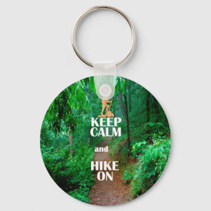 Chaveiro Fique calmo e caminhe