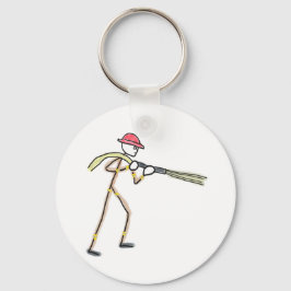 Chaveiro Firefighter Stickman