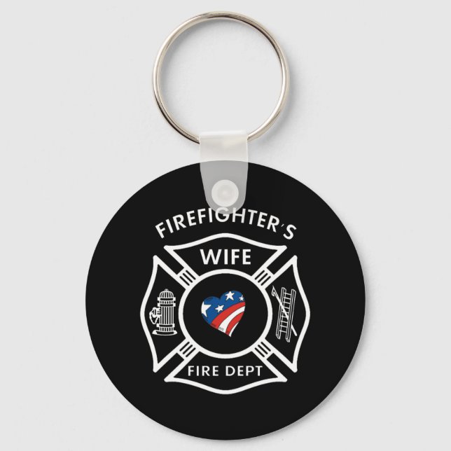 Chaveiro Fireman Wives EUA (Frente)