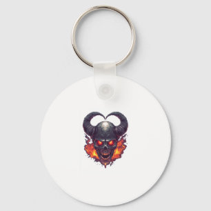 Chaveiro Firestorm Demon Skull