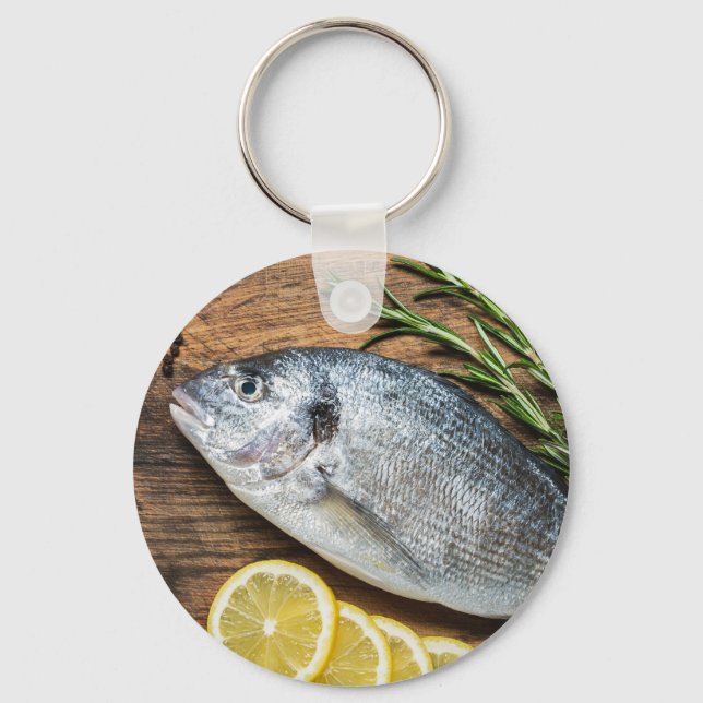 Chaveiro Fish Dorado (Frente)