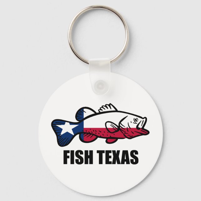 Chaveiro Fish Texas (Frente)