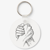 Fist Bump Key Chain