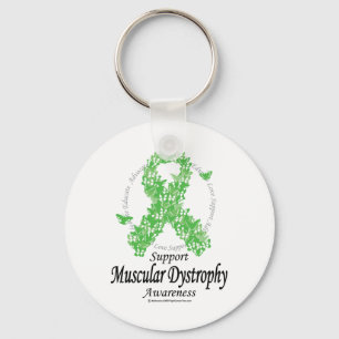 Chaveiro Fita da distrofia muscular das borboletas