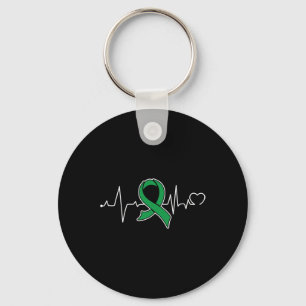 Chaveiro Fita de Apoio à Consciencialização do Cancro do Du