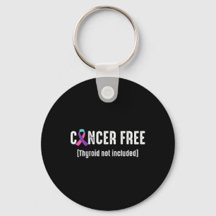 Chaveiro Fita de Suporte para Cancer da Tiroide Livre do ca