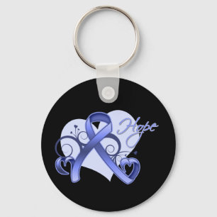 Chaveiro Fita do Coração Esperança - Atresia Esofágica