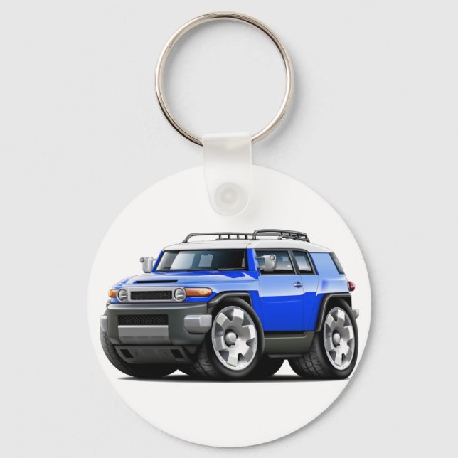 Chaveiro Fj Cruiser Blue Car (Frente)