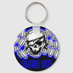 Chaveiro flag5pirate3art2, BLUEYFAB PEQUENO