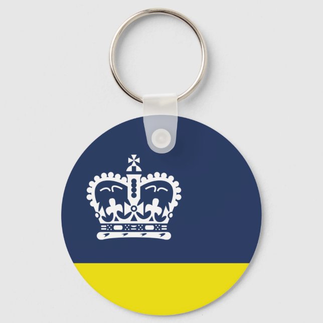 Chaveiro Flag of Regina, Saskatchewan Keychain (Frente)