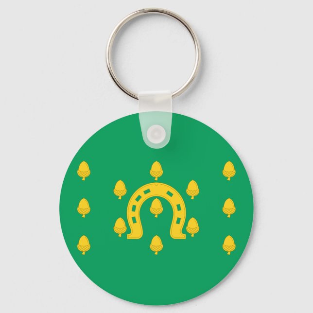 Chaveiro Flag of Rutland Keychain (Frente)