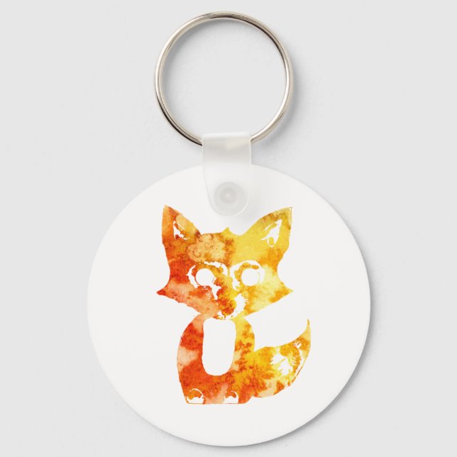 Chaveiro Flame Fox (Frente)