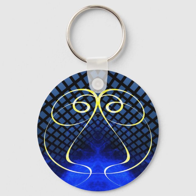 Chaveiro Flame Fractal 45 (Frente)