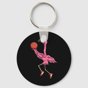 Chaveiro Flamingo Basbol Flamingo Playing Basball Fl