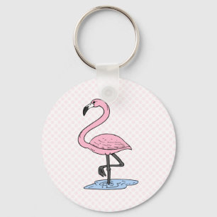 Chaveiro Flamingo da fé