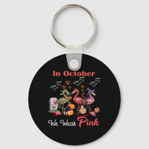 Chaveiro Flamingo Em Outubro Vestimos O Cancer Rosa Hal