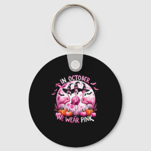 Chaveiro Flamingo Em Outubro Vestimos O Cancer Rosa Hal
