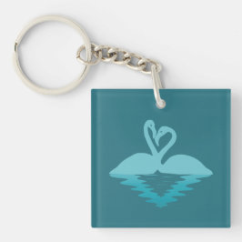 Chaveiro Flamingo Embrace