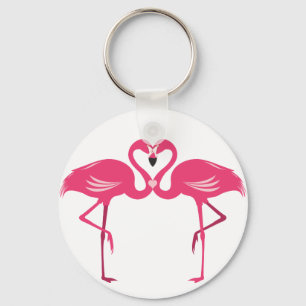Chaveiro Flamingo Love