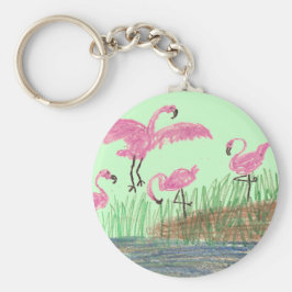 Chaveiro Flamingo Mash