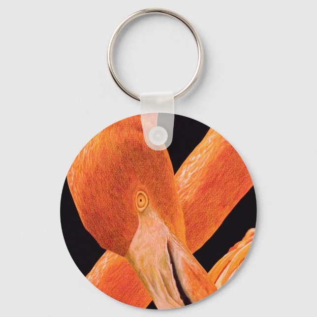 Chaveiro Flamingo Portrait (Frente)