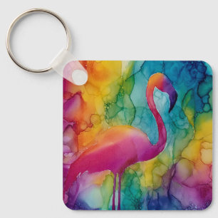 Chaveiro Flamingo Prisma