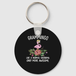 Chaveiro Flamingos   Grammingo Como Uma Avó Normal