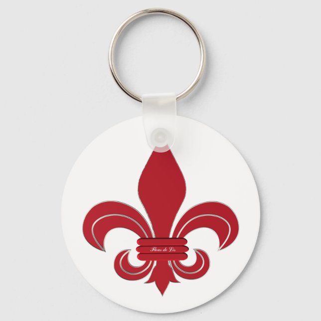 Chaveiro Fleur de Lis (Frente)