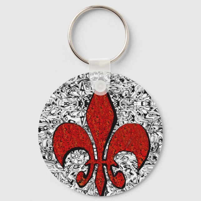 Chaveiro fleur de lis (Frente)