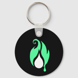 Chaveiro Flickerfluid™ / Fat Bat Double-Sided Keychain